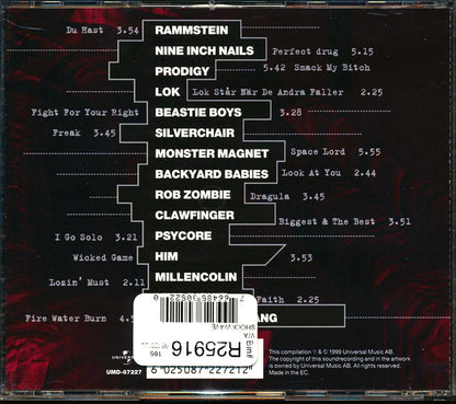 The Beastie Boys, Rob Zombie, Nine Inch Nails, Limp Bizkit, Rammstein, Etc. - Shockwave Music CD