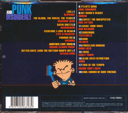 Bad Religion, Slipknot, Machine Head, Insane Clown Posse, Etc. - Punk And Disorderly Music CD