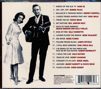 Robbie Fulkes, Hank III, Chuck Mead, Earl Poole Ball, Etc. - Dressed In Black: A Tribute To Johnny Cash (marked/ltd stock) Music CD