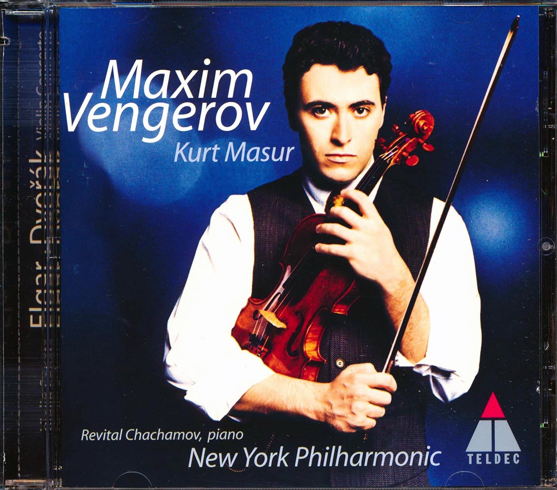 Elgar, Dvork, Maxim Vengerov, Kurt Masur, Revital Chachamov, New York Philharmonic - Violin Sonata / Violin Concerto (incl. large booklet) Music CD