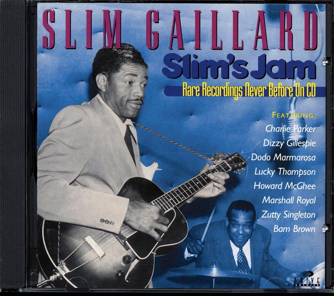 Slim Gaillard - Slim's Jam: Rare Recordings Never Before On CD (marked/ltd stock) Music CD
