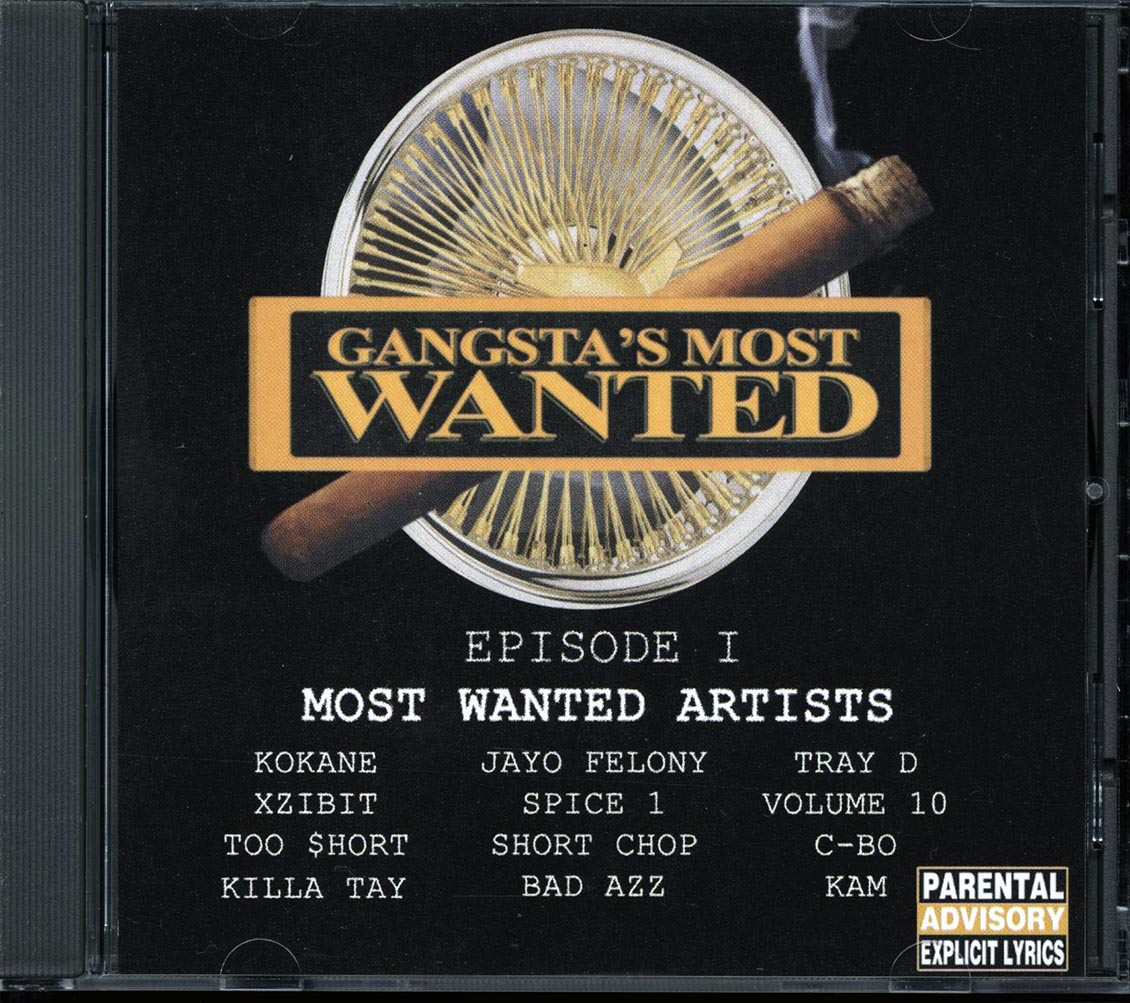 Too Short, Xzibit, Short Chop, Jayo Felony, Etc. - Gangsta's Most Wanted: Episode 1 Music CD