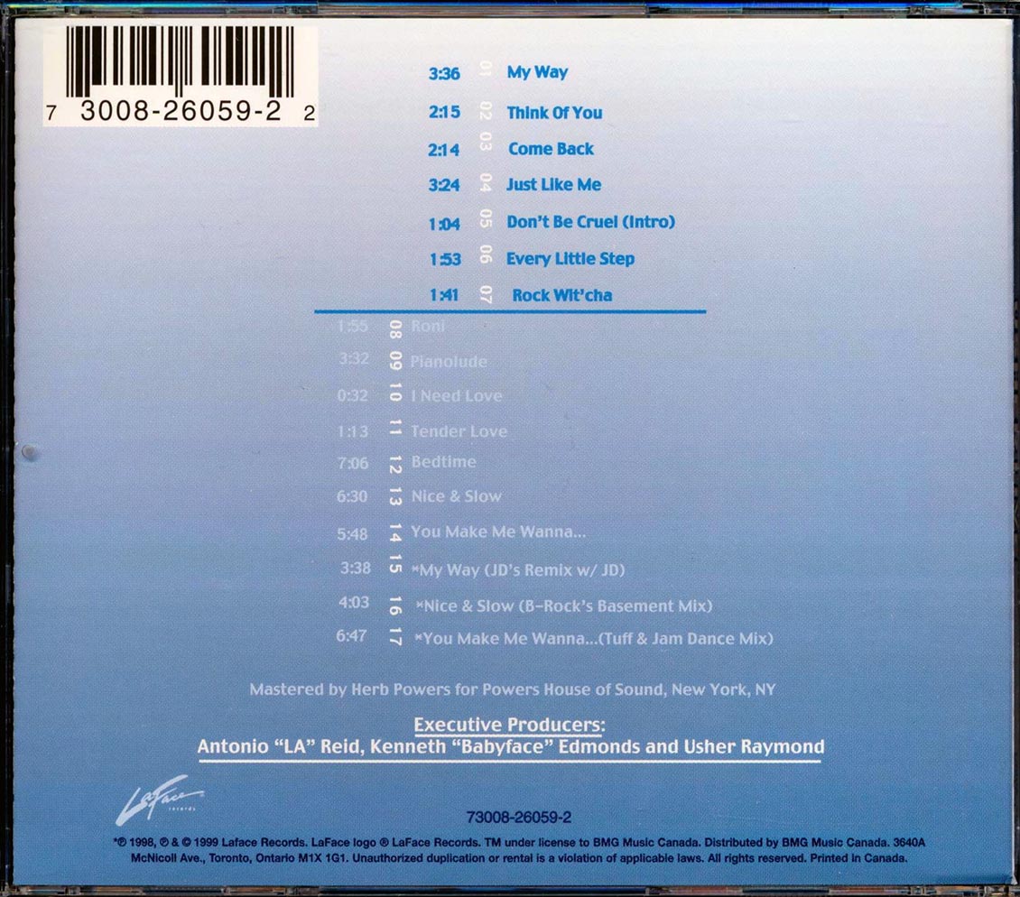 Usher - Live Music CD