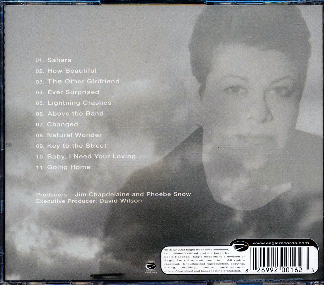 Phoebe Snow - Natural Wonder Music CD