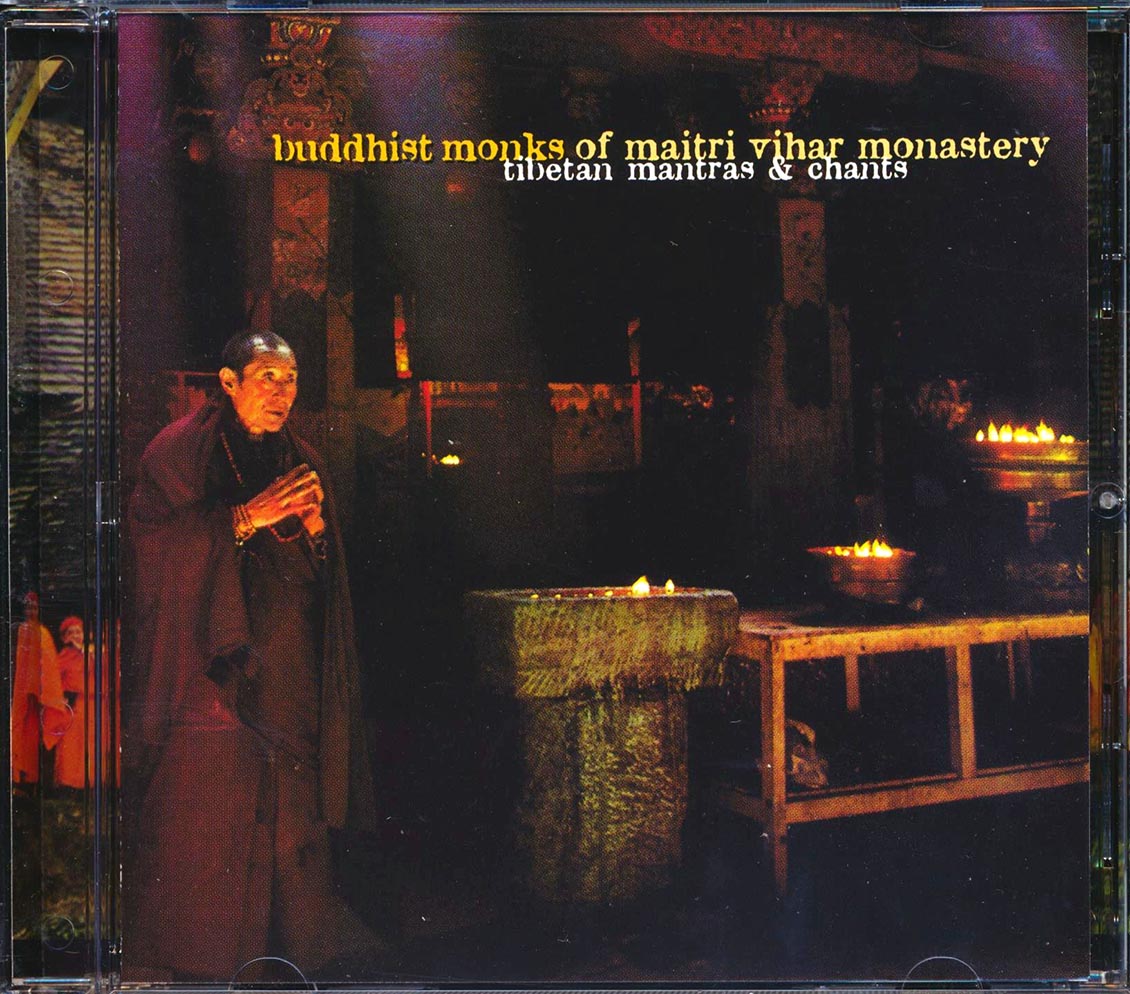 Buddhist Monks Of Mairti Vihar Monastery - Tibetan Mantras & Chants Music CD