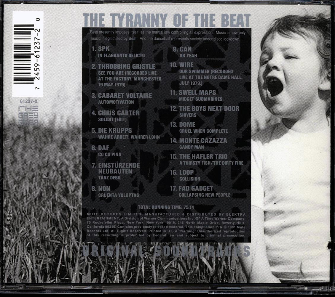 Various The Tyranny Of The Beat Original Soundtracks From The Grey Area Music CD