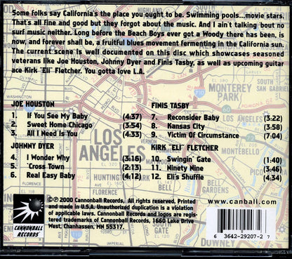 Joe Houston, Johnny Dyer, Finis Tasby, Kirk Eli Fletcher - Blues Across America: The Los Angeles Scene Music CD