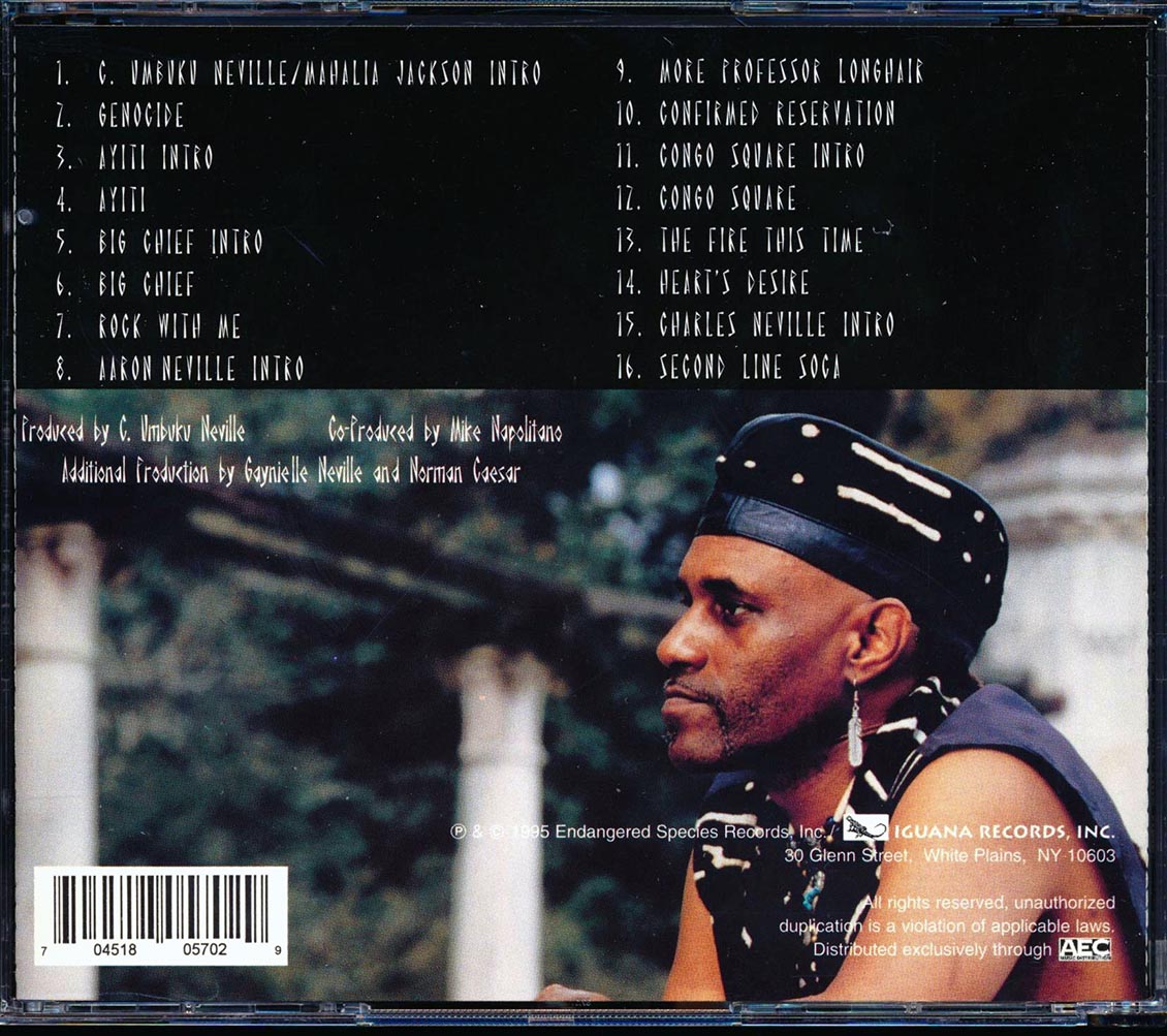 Cyril Neville & The Uptown Allstars - The Fire This Time Music CD