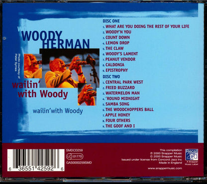 Woody Herman - Wailin' With Woody (2xCD) Music CD