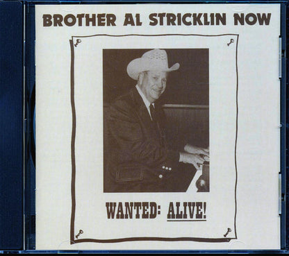 Al Stricklin - Brother Al Stricklin - Now: Wanted Alive Music CD