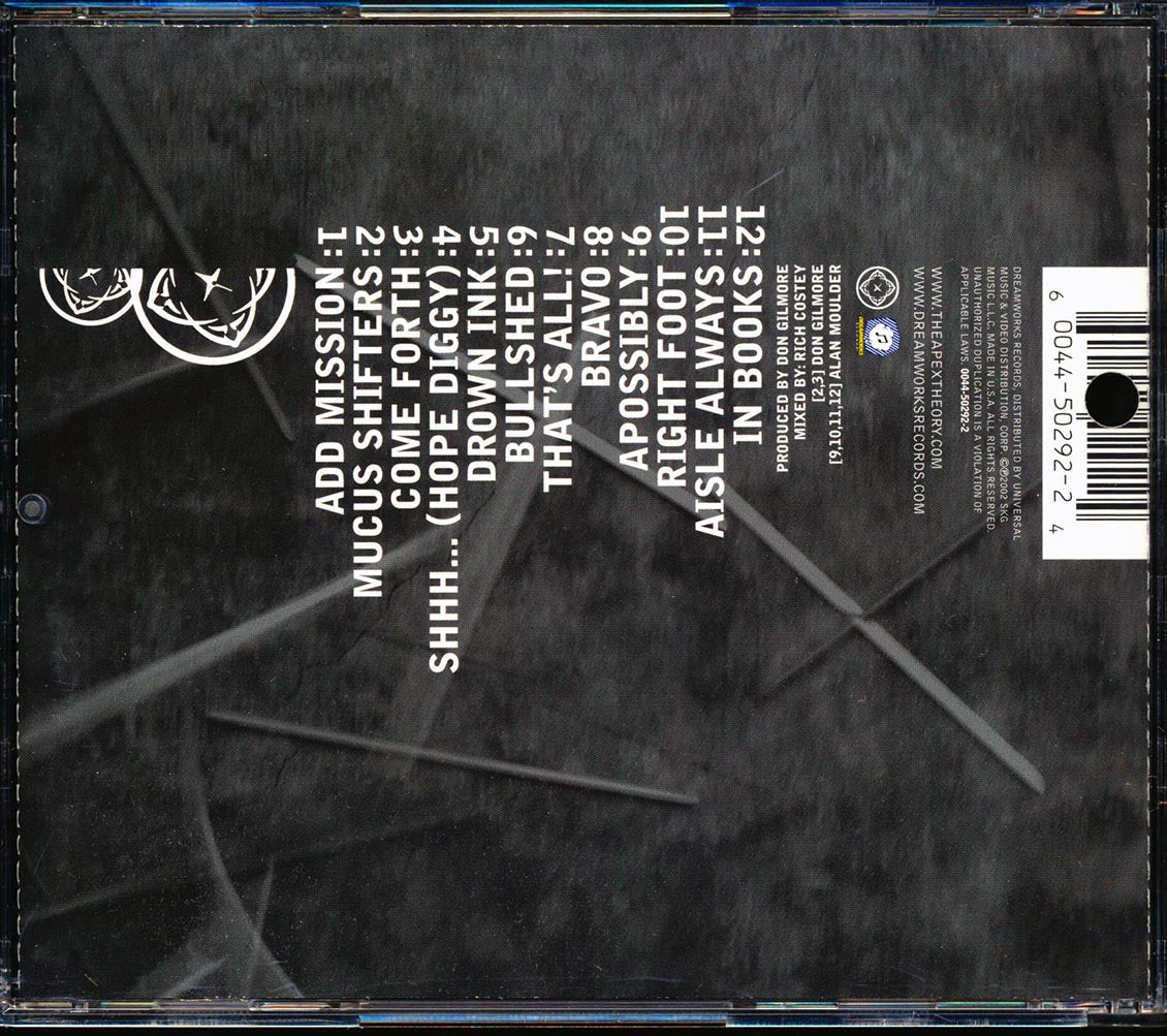 Topsy-Turvy - The Apex Theory (marked/ltd stock) Music CD
