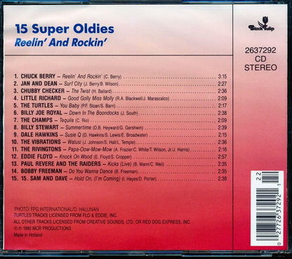 Dee Clark, The Ventures, Fats Domino, Del Shannon, The Crystals, Etc. - 15 Super Oldies: Too Good To Be Forgotten Music CD