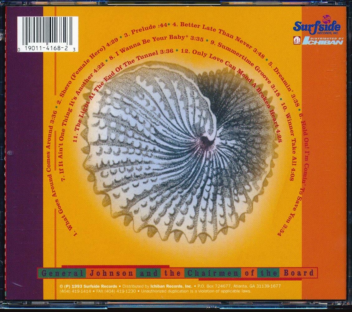 General Johnson & The Chairman Of The Board - What Goes Around Comes Around (marked/ltd stock) Music CD