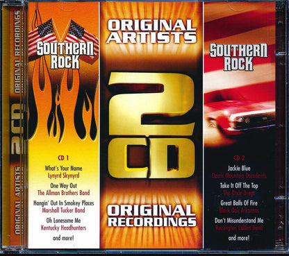 Lynyrd Skynyrd The Allman Brothers Joe Ely The Dixie Dregs Sea Level Etc Southern Rock 20 tracks 2xCD Music CD