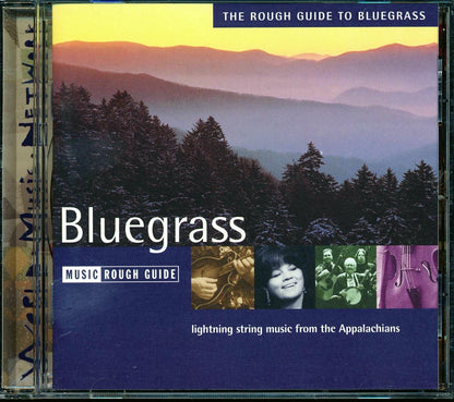 Larry Sparks, Alison Krauss, JD Crowe, Bela Fleck, Etc. - The Rough Guide To Bluegrass: Lightning String Music From The Appalachians (21 tracks) Music CD