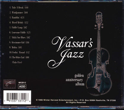 Vassar Clements - Vassar's Jazz: Golden Anniversary Album Music CD