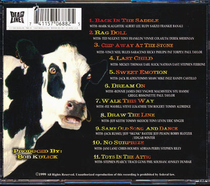 Ted Nugent Vince Neil Mark Slaughter Jack Russell Etc Tribute To Aerosmith Not The Same Old Song And Dance marked/ltd stock Music CD