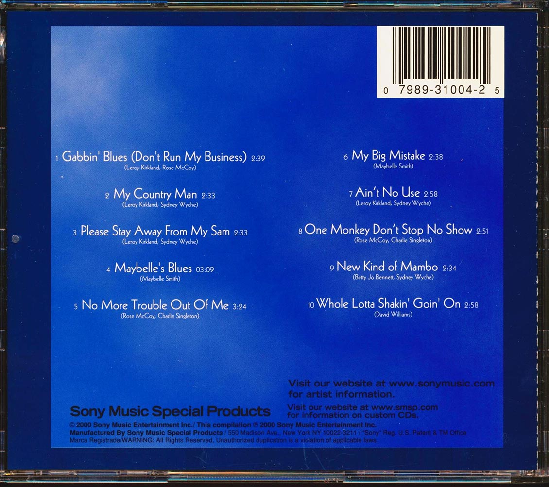 Big Maybelle - Maybelle's Blues Music CD