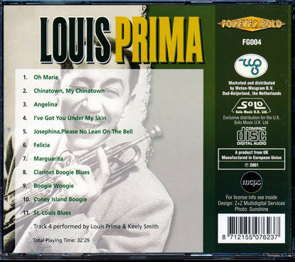 Louis Prima - Louis Prima Music CD