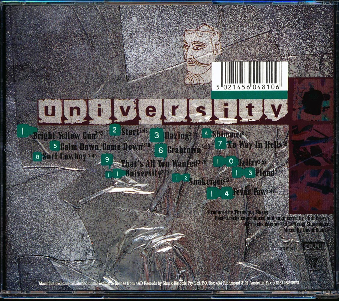 Throwing Muses - University Music CD