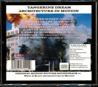 Tangarine Dream - Architecture In Motion Music CD