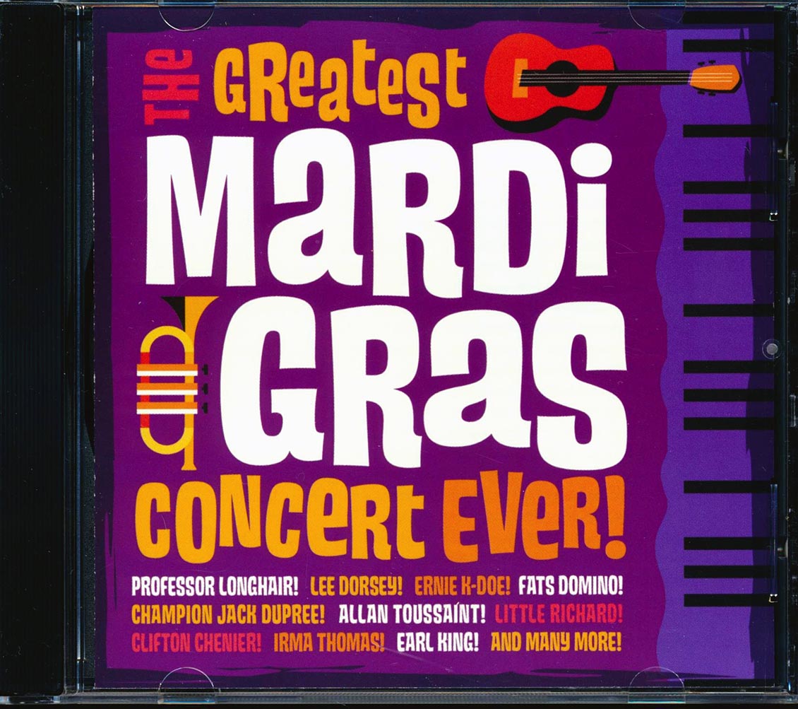 Fats Domino, Professor Longhair, Little Richard, Funky Meters, Etc. - The Greatest Mardi Gras Concert Ever! (marked/ltd stock) Music CD