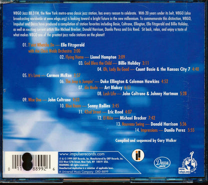 Billie Holiday, Carmen McRae, John Coltrane, Art Blakey, Etc. - WBGO 88.3 FM: Real Jazz, Right Now (promo) (marked/ltd stock) Music CD