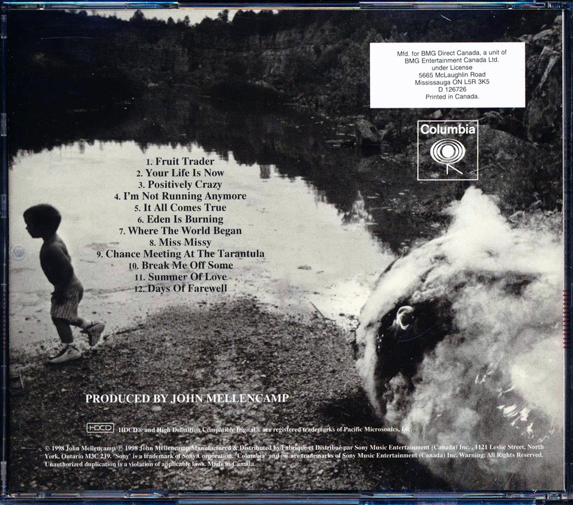 John Mellencamp John Mellencamp Music CD