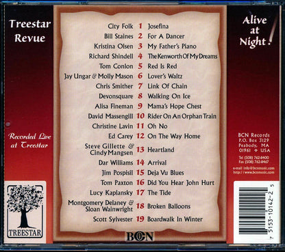 Tom Paxton, Dar Williams, Richard Shindell, Etc. - Treestar Revue (marked/ltd stock) Music CD
