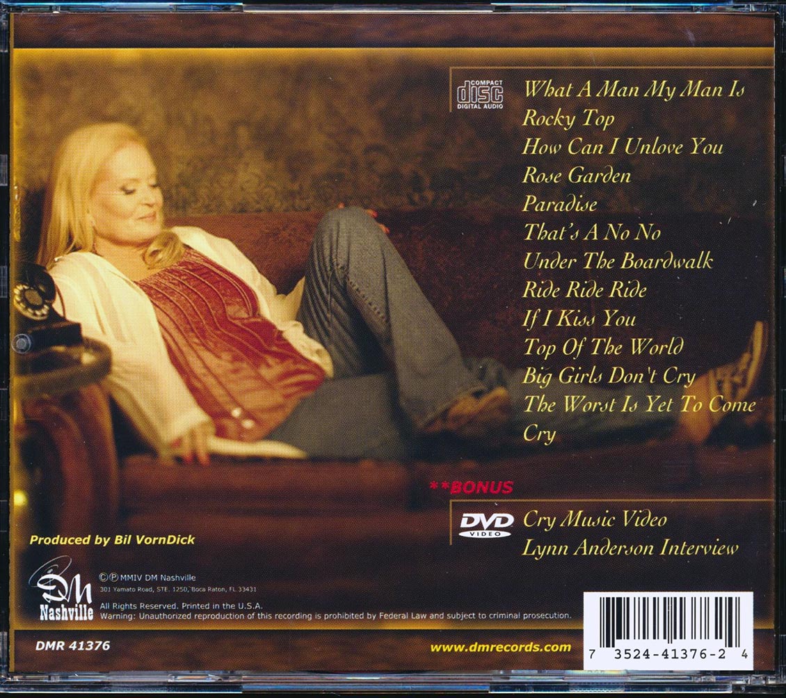 Lynn Anderson - The Bluegrass Sessions (incl. DVD) Music CD