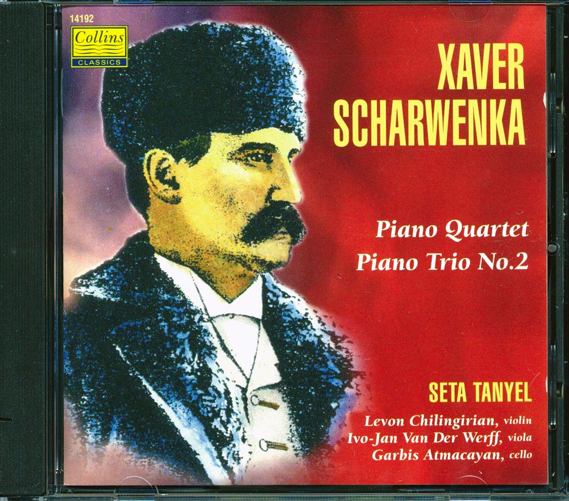 Xaver Scharwenka, Seta Tanyel - Piano Quartet In F Op. 37, Piano Trio No. 2 In A Minor, Op. 45 (incl. large booklet) (marked/ltd stock) Music CD