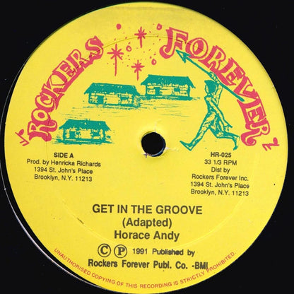 Horace Andy - Get In The Groove  /  Version (orig. press) 12" Vinyl Record
