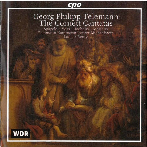 Telemann / Spagele / Voss / Jochens / Mertens - Coronet Cantatas - Music CD