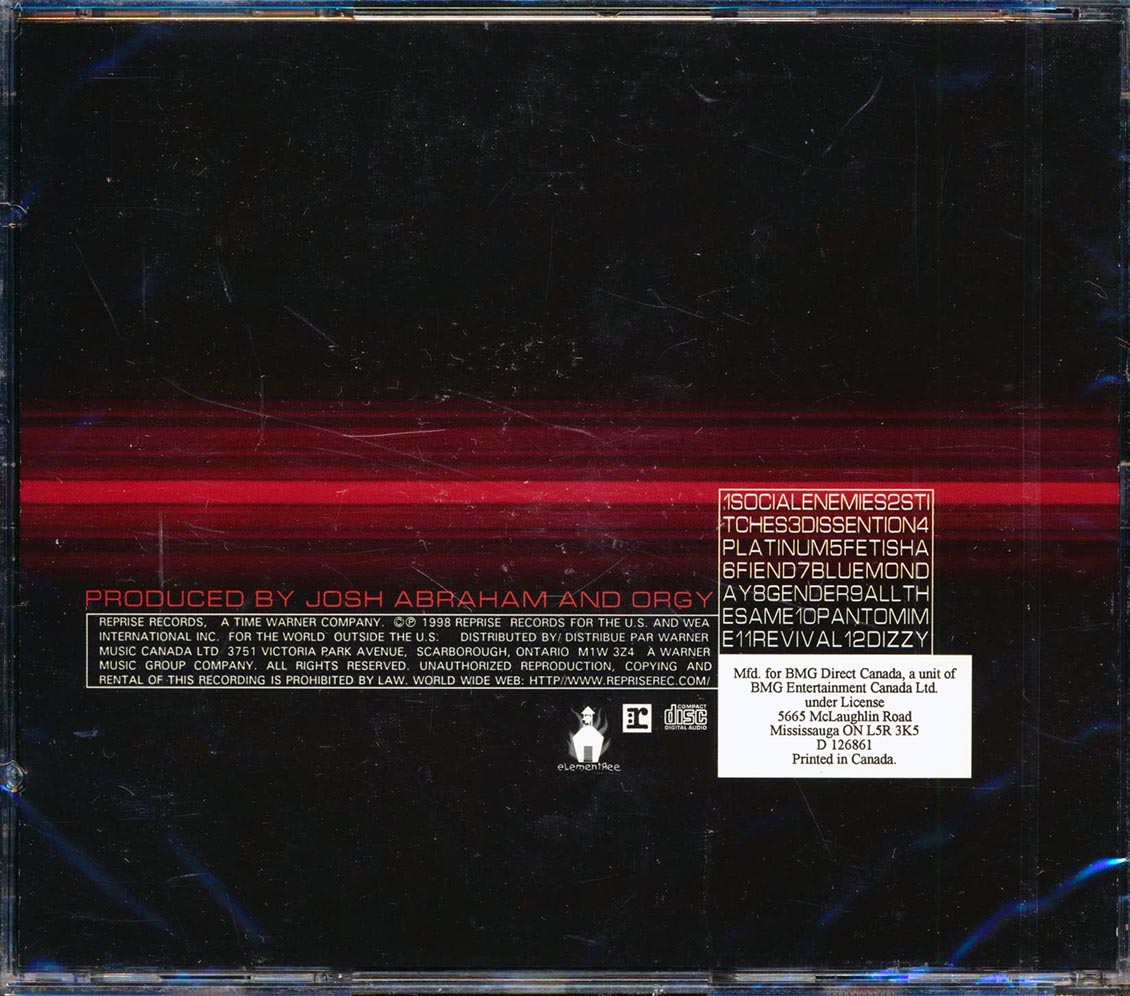 Orgy - Candyass Music CD