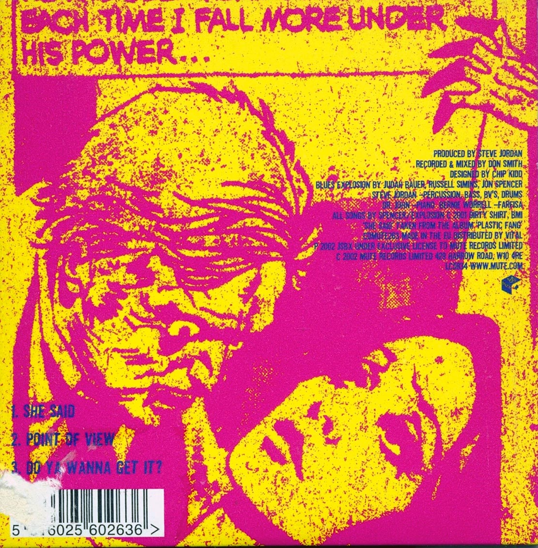 The Jon Spencer Blues Explosion - She Said Music CD