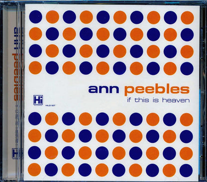 Ann Peebles - If This Is Heaven Music CD