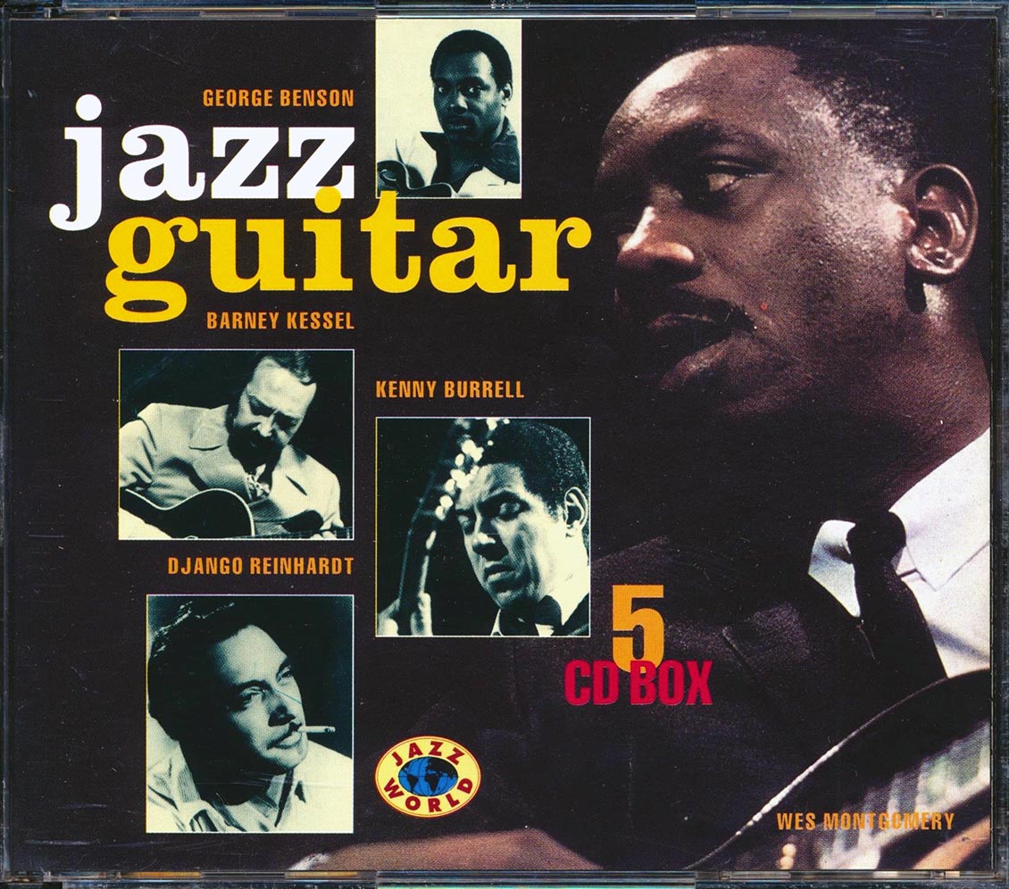 George Benson, Barney Kessel, Kenny Burrell, Django Reinhardt, Wes Montgomery - Jazz Guitar (54 tracks) (5xCD) Music CD