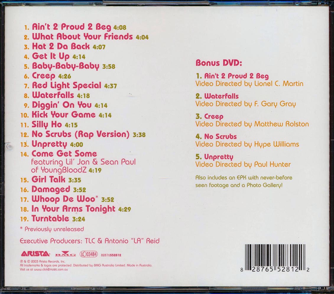 TLC - Now & Forever: The Hits (incl. DVD) Music CD