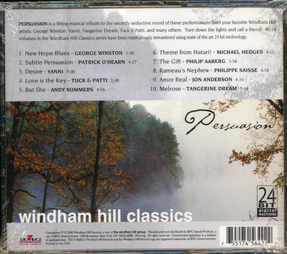 Yanni, Tangerine Dream, George Winston, Etc. - Persuasion (24-bit mastering) Music CD