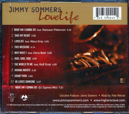 Jimmy Sommers - Lovelife Music CD