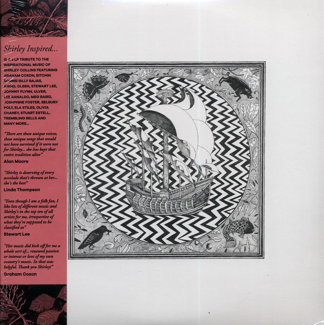 Trembling Bells, Johnny Flynn, Angel Olsen, Lee Ranaldo, Ned Oldham, Etc. - Shirley Inspired (RSD 2015) (ltd. ed.) (3xLP) (incl. mp3) Vinyl Record