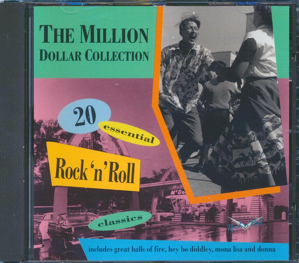 Jerry Lee Lewis, Chuck Berry, Danny & The Juniors, Roy Orbison, Etc. - The Million Dollar Collection: 20 Essential Rock 'N' Roll Classics (20 tracks) Music CD