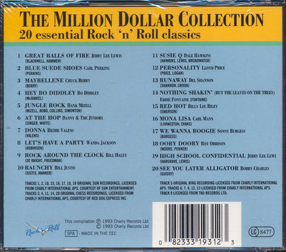 Jerry Lee Lewis, Chuck Berry, Danny & The Juniors, Roy Orbison, Etc. - The Million Dollar Collection: 20 Essential Rock 'N' Roll Classics (20 tracks) Music CD