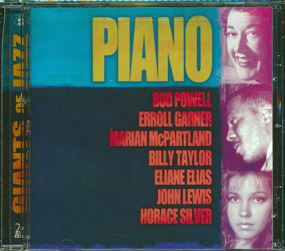 Lester Young, Hank Jones, Count Basie, Cannonball Adderley, Etc. - Giants Of JazzL Piano (24-bit mastering) (remastered) Music CD