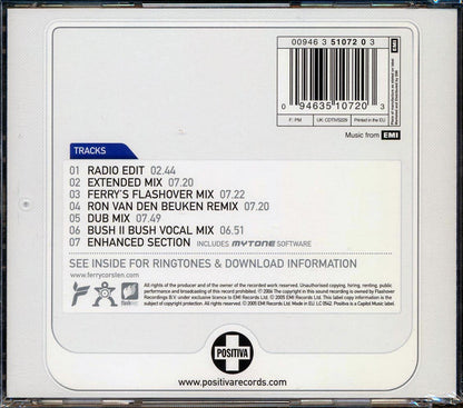 Ferry Corsten - Fire Music CD
