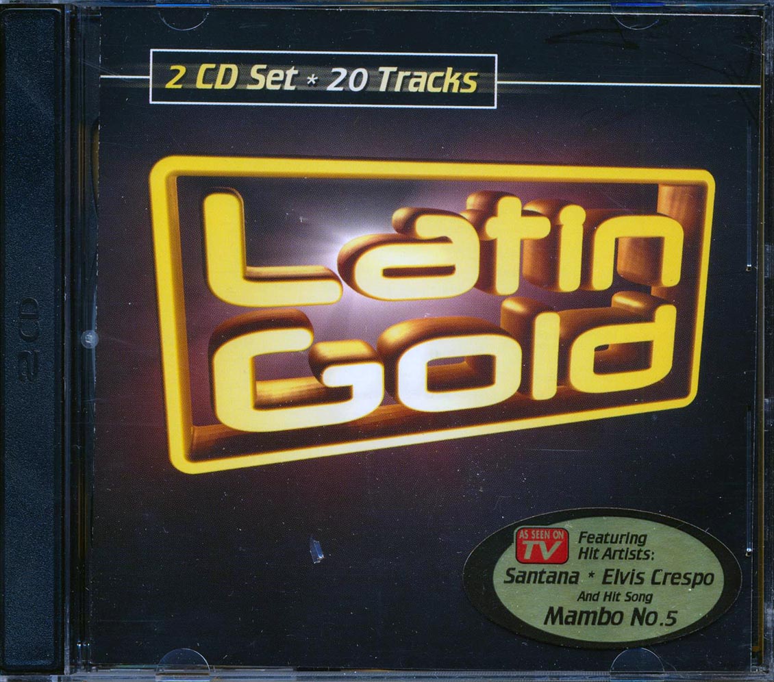 Santana, Tito Puente, War, Los Del Mar, Richie Valens, Latin Lou, Etc. - Latin Gold (20 tracks) (2xCD) Music CD