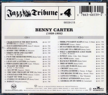 Benny Carter - Benny Carter 1928-1952: Jazz Tribune No. 4 (32 tracks) (marked/ltd stock) Music CD