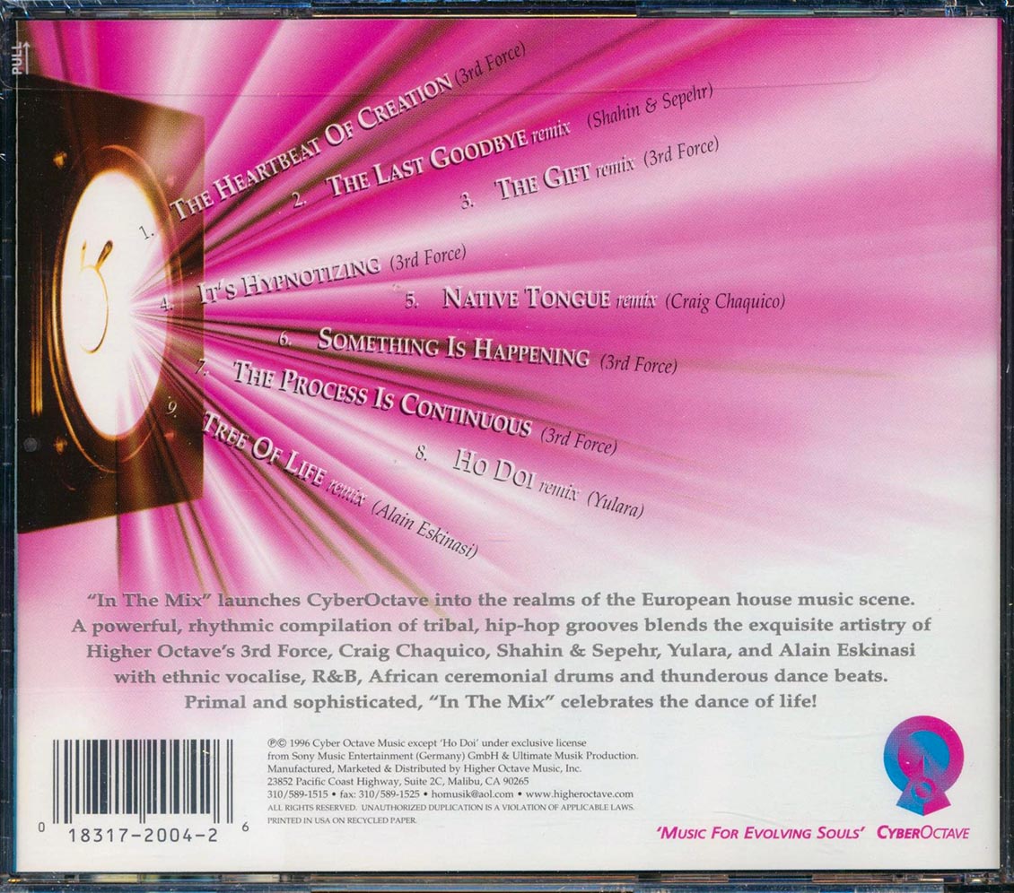 3rd Force, Craig Chaquico, Etc. - In The Mix Music CD