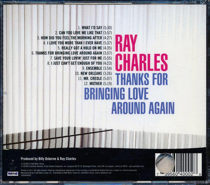Ray Charles - Thanks For Bringing Love Around Again (marked/ltd stock) Music CD