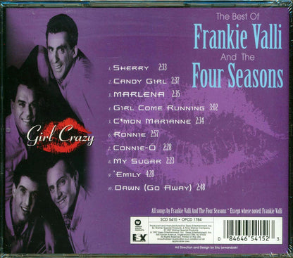 Frankie Valli & The Four Seasons - The Best Of Frankie Valli & The Four Seasons: Girl Crazy Music CD